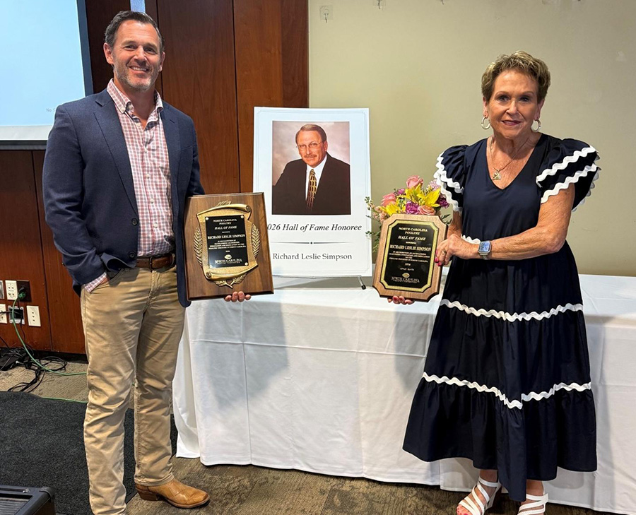 Richard Simpson 2026 NCPF Hall of Fame Inductee