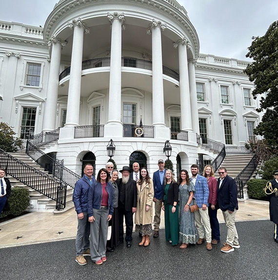 White House for The Great American Agriculture Celebration with President Trump, Secretary Rollins and the USDA recognizing American agriculture